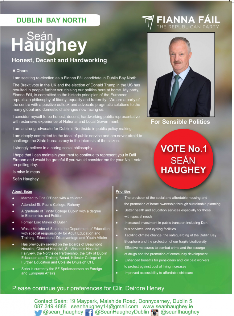 Sean Newsletter Page 1