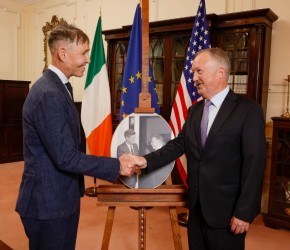 Commemorating the 60th anniversary of the visit of John F Kennedy with Stephen Kennedy Smith